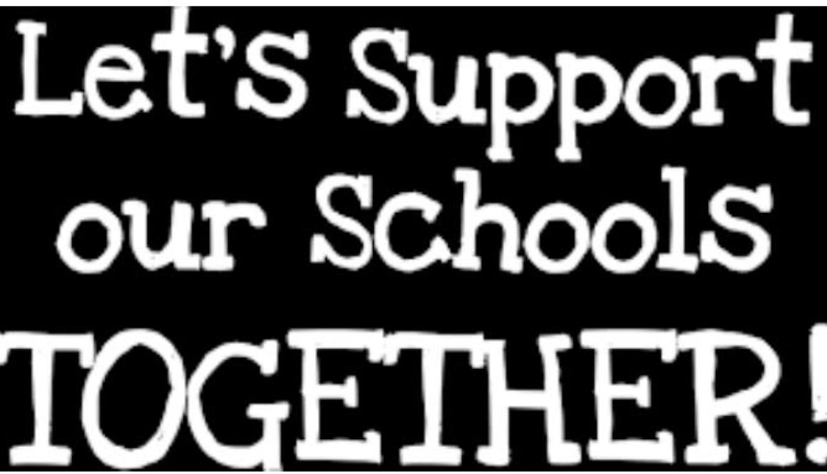 Let's Support our Schools TOGETHER!